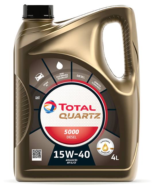 TOTAL 5000 DIESEL 15W40 4Л.