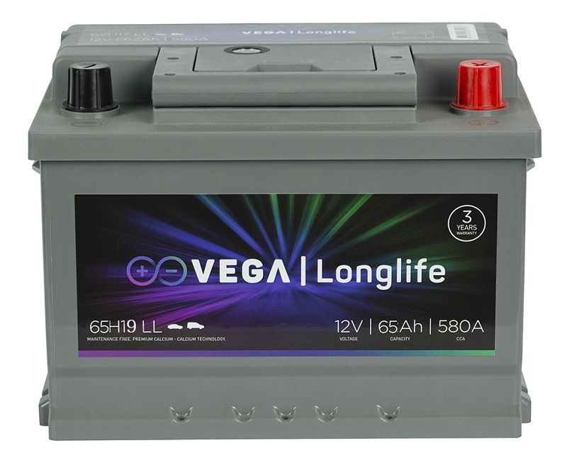 акумулатор VEGA LONGLIFE 12V 65Ah 680A