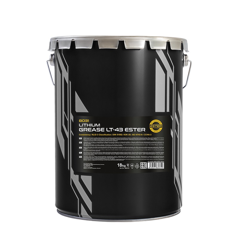 MANNOL LITHIUM LT-43 ESTER 18 кг грес 8031