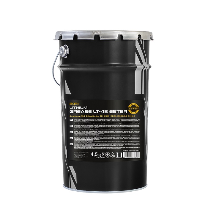 MANNOL LITHIUM LT-43 ESTER 4.5 кг грес 8031