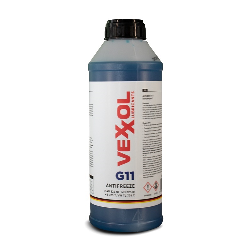 VEXXOL АНТИФРИЗ G11 1.5л -СИН