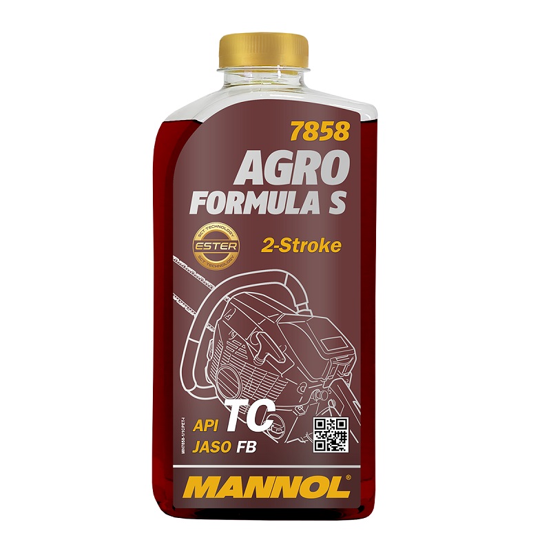 MANNOL 2T AGRO FORMULA S 1Л/7858/ ДВУТАКТОВО МАСЛО