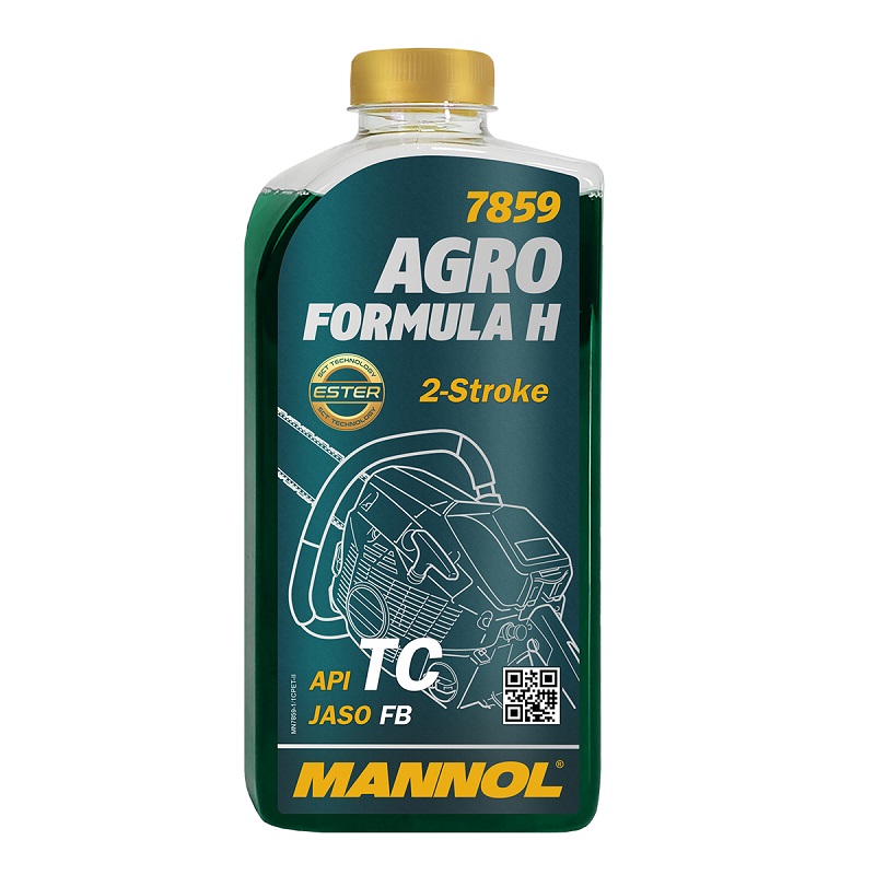 MANNOL 2T AGRO FORMULA H 1 L /7859/ ДВУТАКТОВО МАСЛО