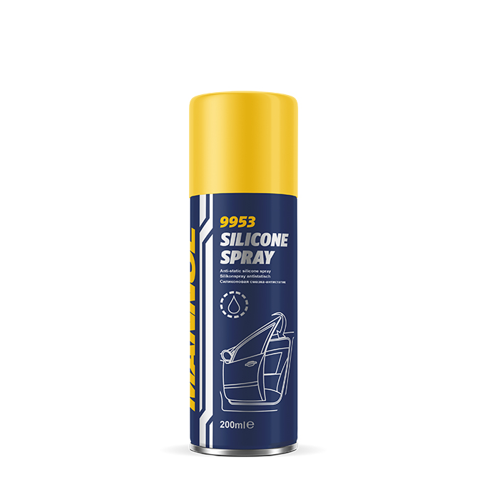 MANNOL 9963 SILICONE SPRAY-спрей уплътнения 0.450Л