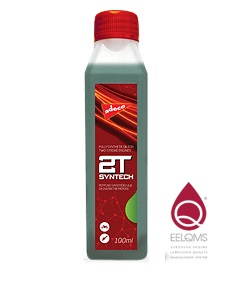ADECO 2T SYNTECH 100ml ДВУТАКТОВО МАСЛО ЗЕЛЕНО