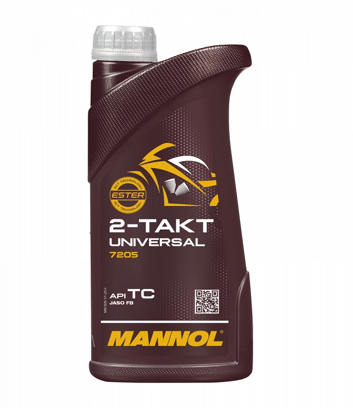 MANNOL 2Т UNIVERSAL 1Л./7205/ ДВУТАКТОВО МАСЛО