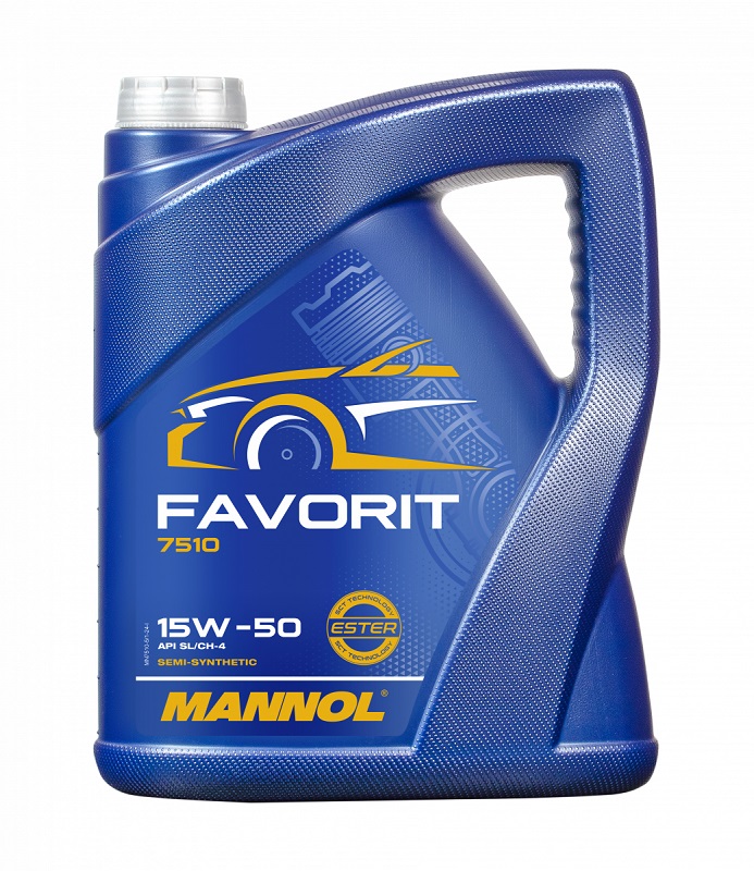 MANNOL FAVORIT 15W50 5Л 7510