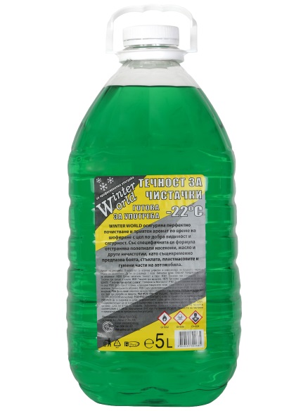 WINTER WORLD ЗИМНА ТЕЧНОСТ ЗА ЧИСТАЧКИ  -22  5л